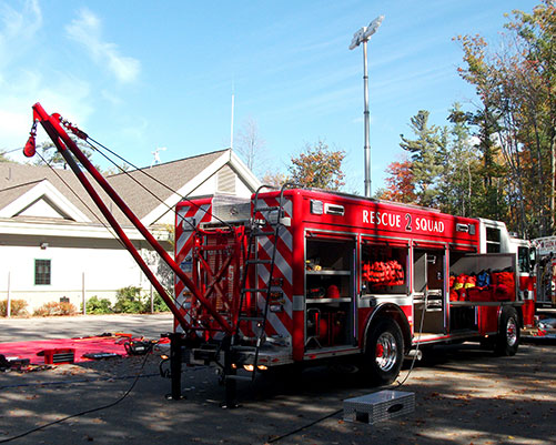 fire truck glen arbor