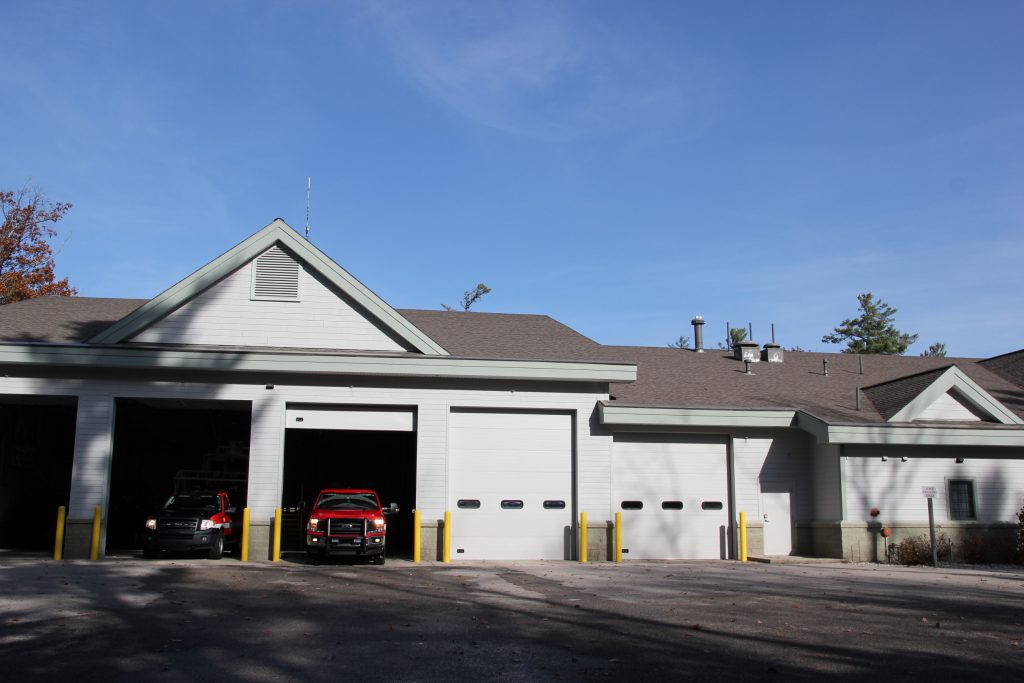 outside of building; glfd station 1