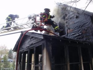 house fire training