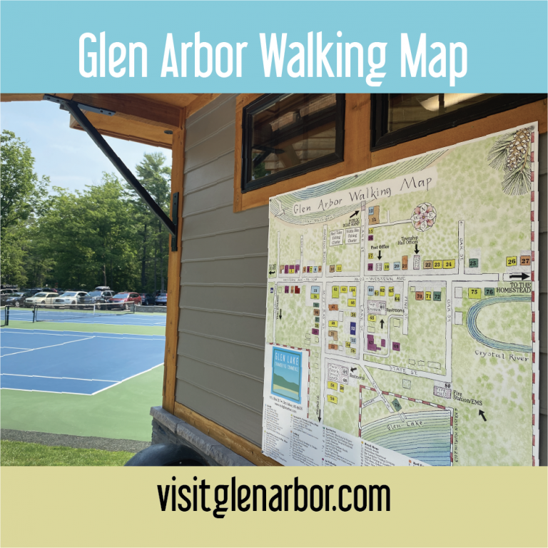GLEN ARBOR WALKING MAP Glen Arbor Township