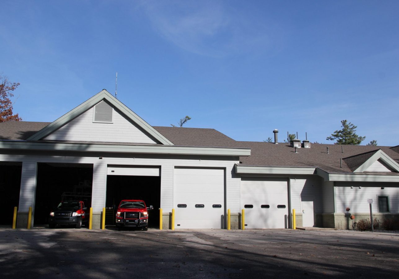 outside of building; glfd station 1